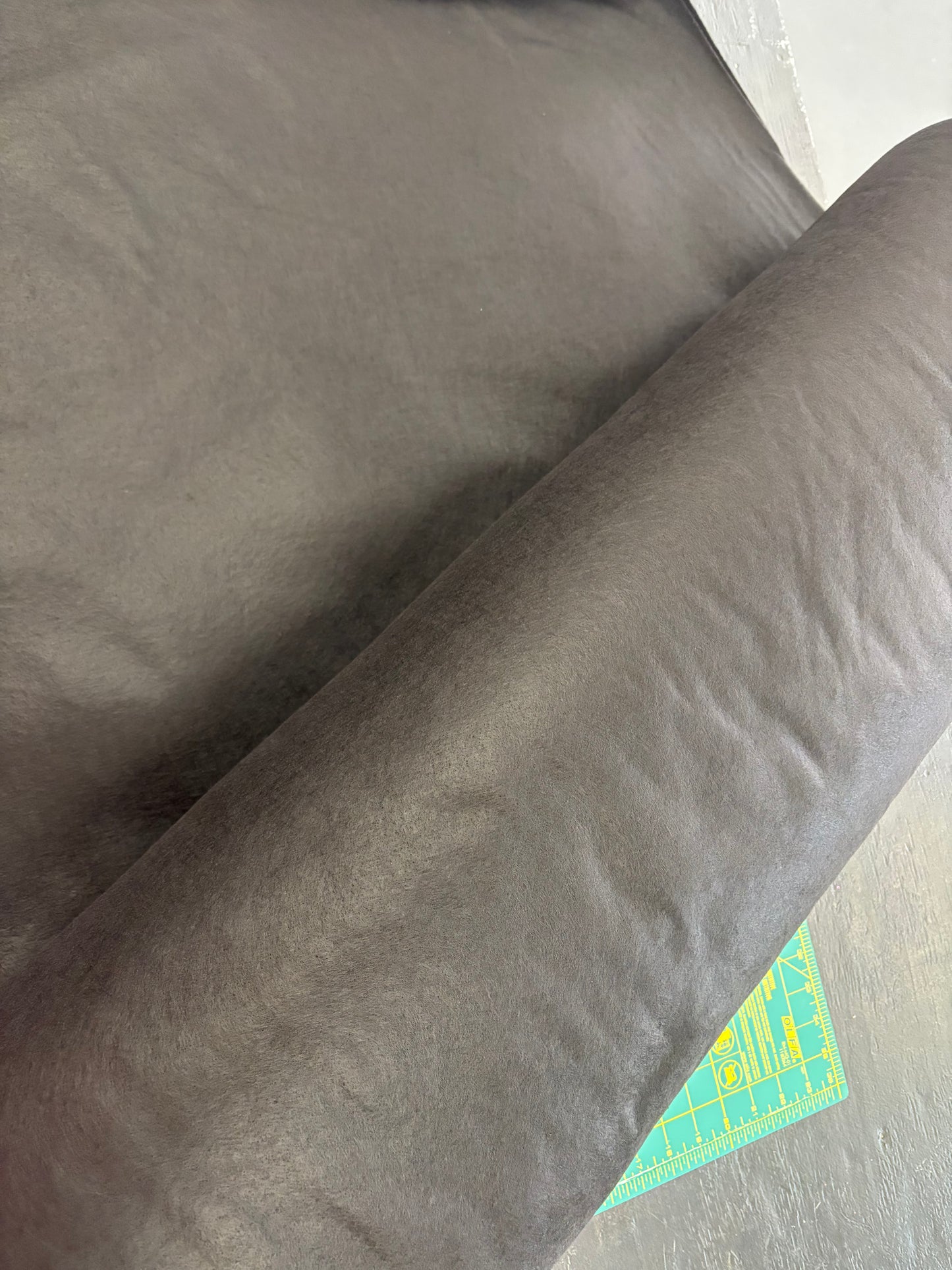 Black Craft Felt, Polyester 72" wide by Richlin Fabrics