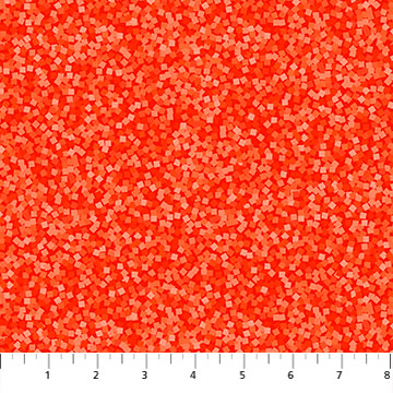 Orange Shades, Frightfull line Cotton Fabric by Patrick Lose