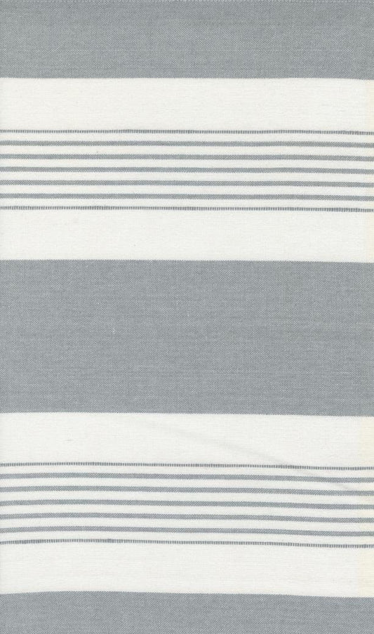 Toweling Fabric Easy Living Silver 18in Wide by Moda