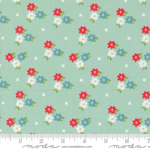 Laguna Sunrise Home Town Sky Floral 37682 15 Cotton Fabric by Sherri & Chelsi for Moda *