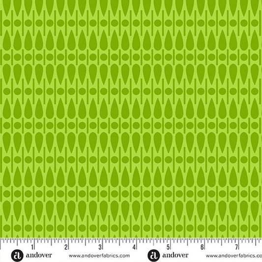 Sun Print 2024, Scatter Grass Cotton Fabric
