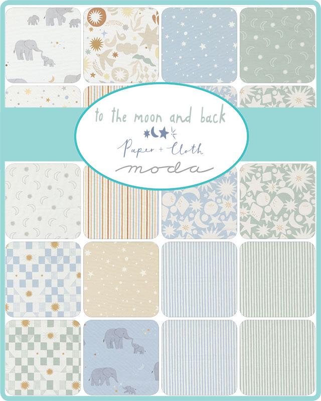 To the Moon and Back 5" charm pack