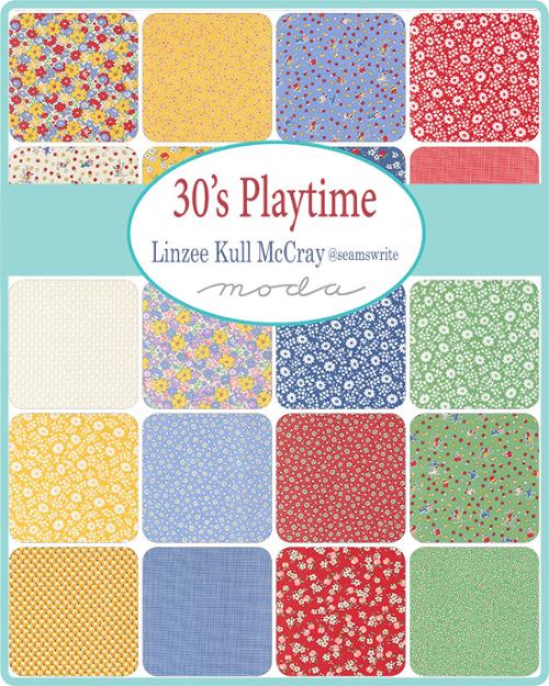 30s Playtime Precuts Layer Cake/Charm and Mini