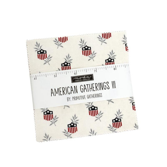 American Gatherings III Charm Pack 5" by Moda
