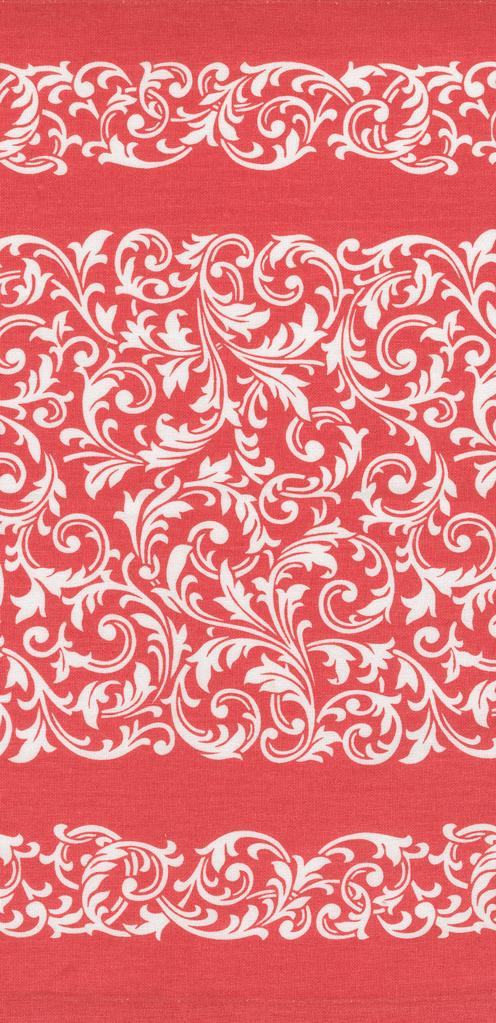 16" Rosie Scrolls Red Toweling by Moda