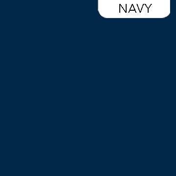 Solid Navy Colorworks Premium Cotton Fabric by Northcott