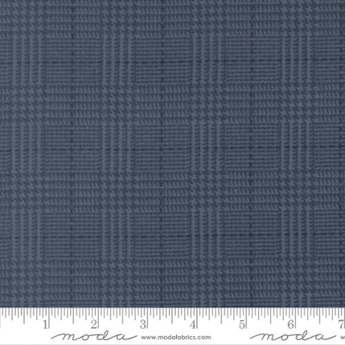 Flannel Gather Basics Blue Lake Fabric
