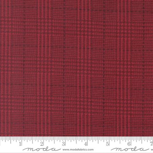 Flannel Gather Basics Brick Fabric