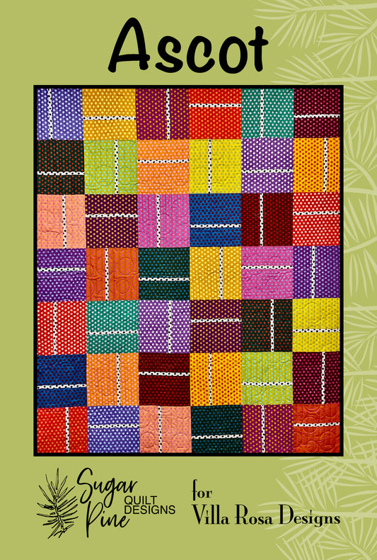 Villa Rosa Paper Pattern for Quilts