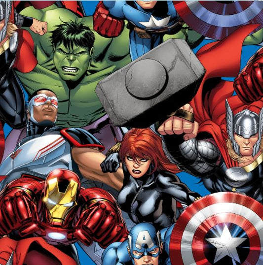 Avengers Cotton Fabric