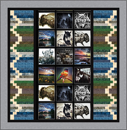 Back Country Quilt PDF Pattern by Quilting Renditions