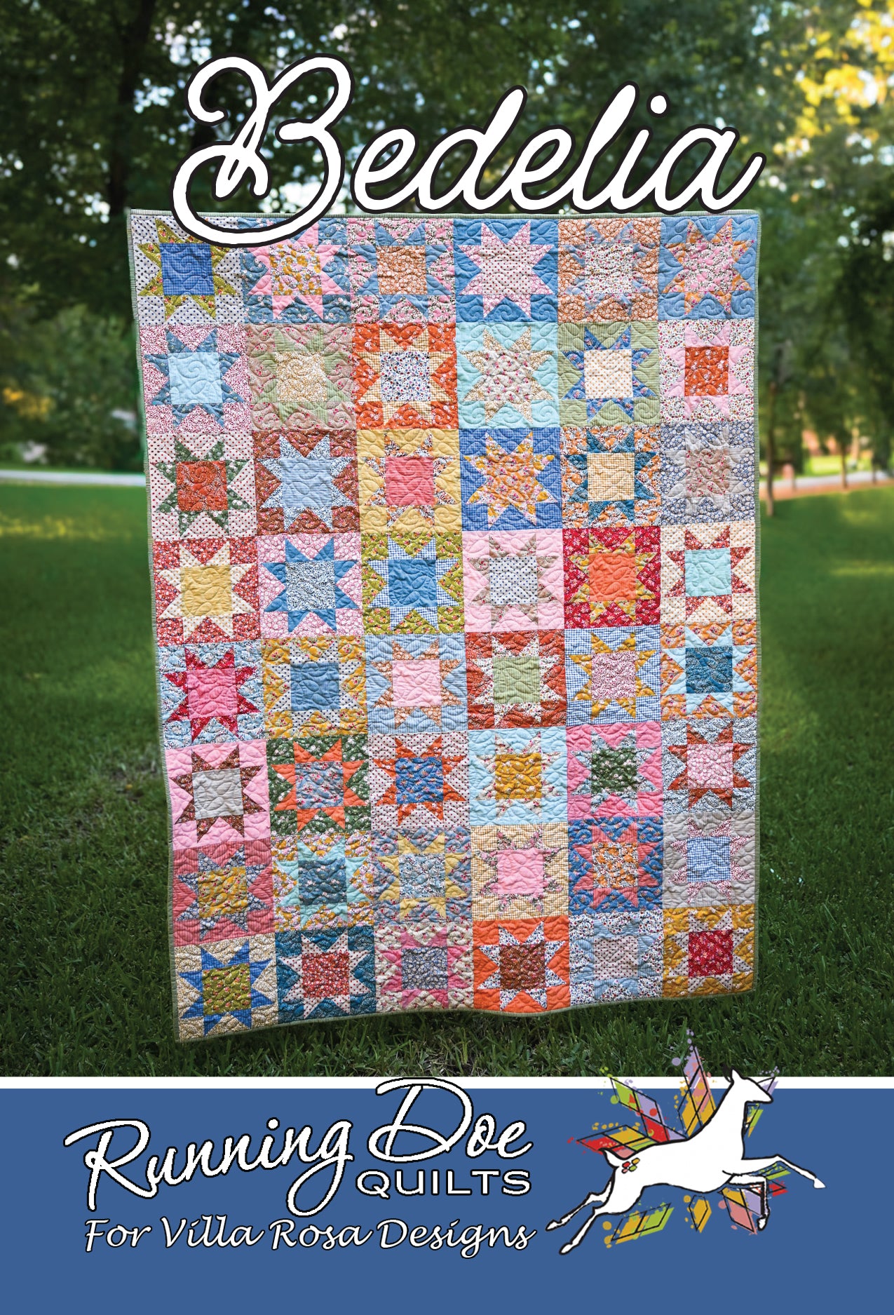 Villa Rosa Paper Pattern for Quilts