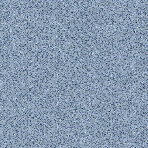 Manzanita Grove Blue Vines Cotton Fabric, by Paint Brush Studios *