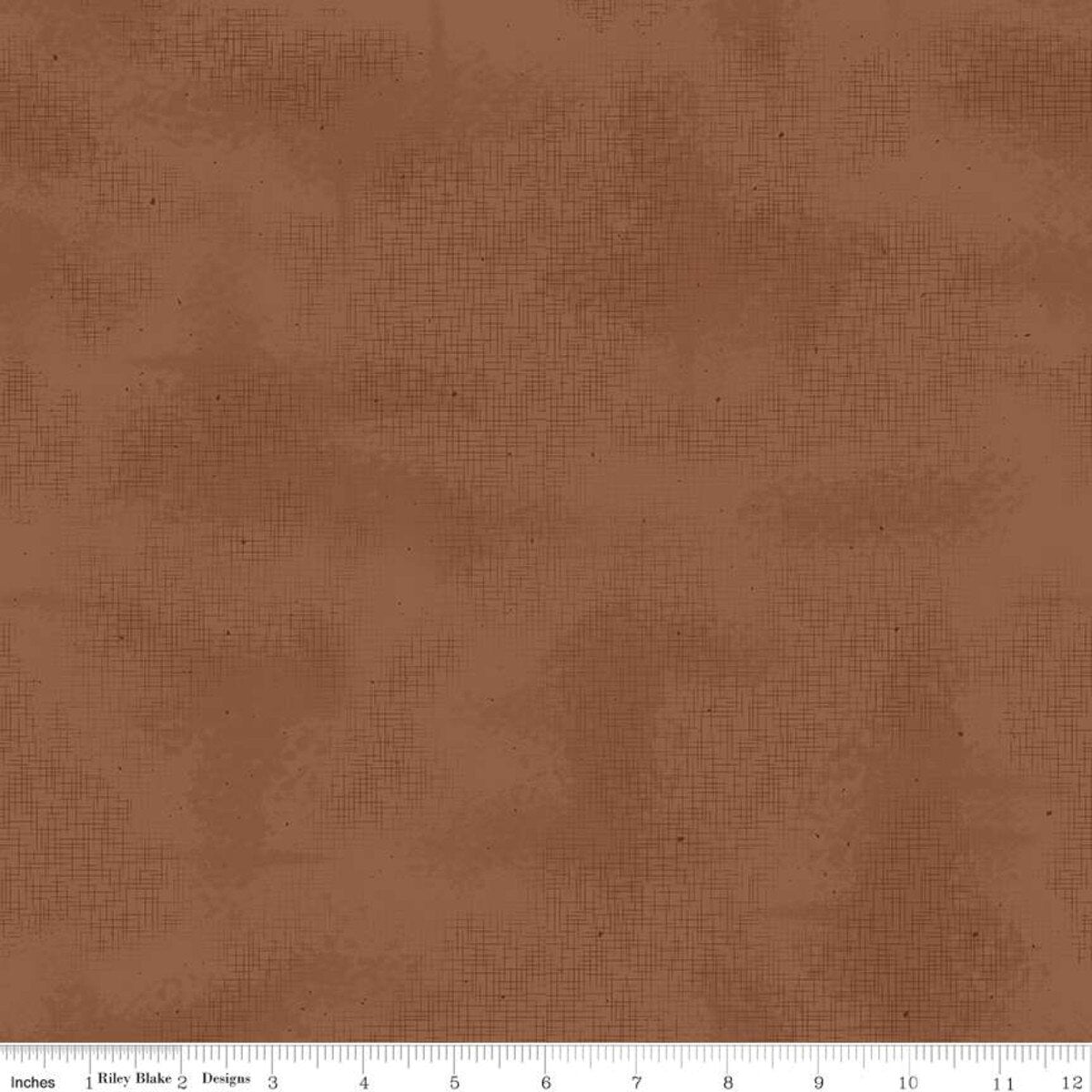 Shabby Shades grunge Color Chestnut Brown cotton fabric by Lori Holt for Riley Blake *