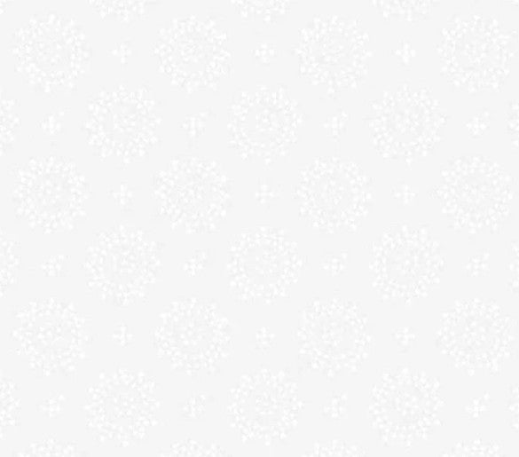 Ramblings White on White Dotted Circles Cotton Fabric