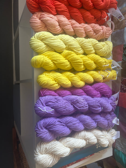 BB-Hand Dyed 100% Cotton Yarn by Butterbee Boutique