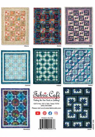 Fabulous 5 Yard Quilts Pattern Book by Donna Robertson for Fabric Cafe