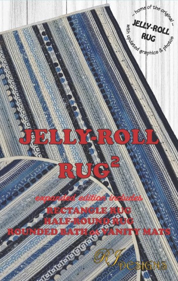 Jelly Roll Rug 2 Paper Pattern
