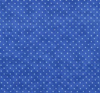 Essential dots Royal Blue Cotton Fabric