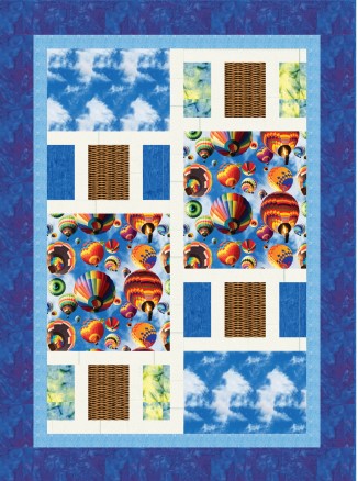 Majestic PDF Quilt Pattern by Quilting Renditions