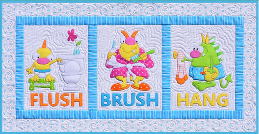 Monsters Quilt / Wall Hanging Pattern by Amy Bradley
