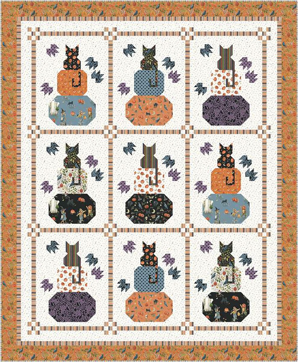 Just Kitten Around Quilt Pattern by Wendy Sheppard