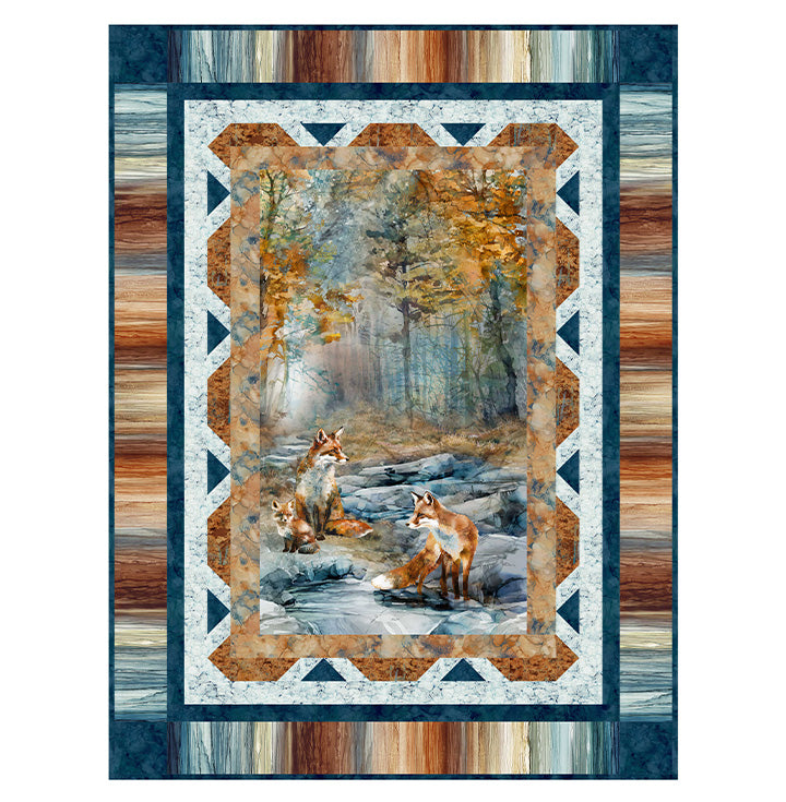 Leash on Life, Fox Den Quilt Pattern