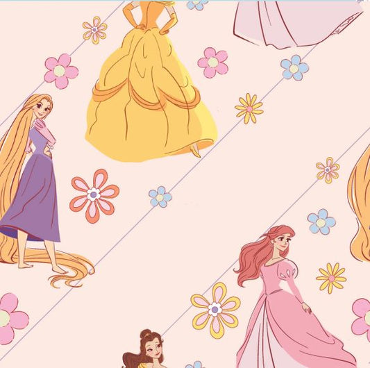 Princesses Cotton Fabric