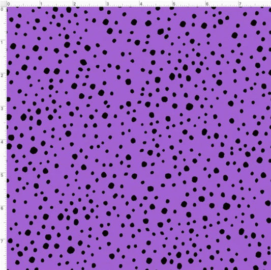 Pepper Dots Purple Fabric by Loralie Designs *