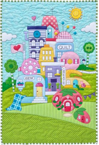 Quilt Town Quilt Pattern by Amy Bradley