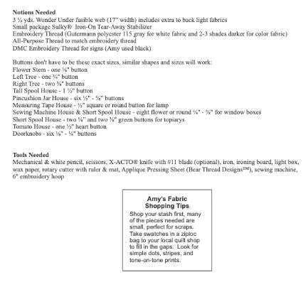 Quilt Town Quilt Pattern by Amy Bradley