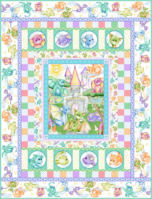 Dragon Friends Quilt Pattern