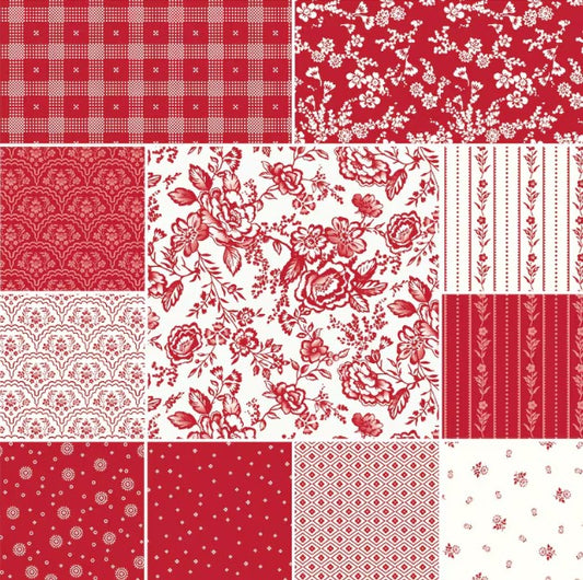 Red Delicious Layer Cake 10" Squares by Riley Blake