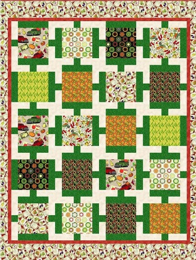 Round About PDF Quilt Pattern by Quilting Renditions