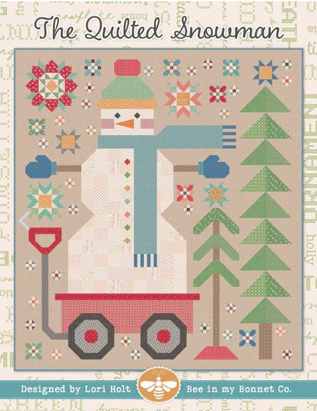 It's Sew Emma, The Quilted Snowman Quilt Pattern by Lori Holt