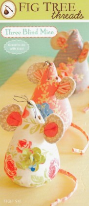 Three Blind Mice Pincushion