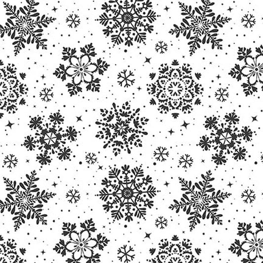 Holiday Style Snowflake cotton fabric