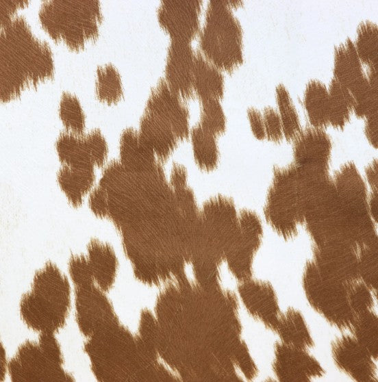 Cow Cream Bronze 1/2 Yard