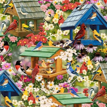 Multi Spring Again by David Textiles