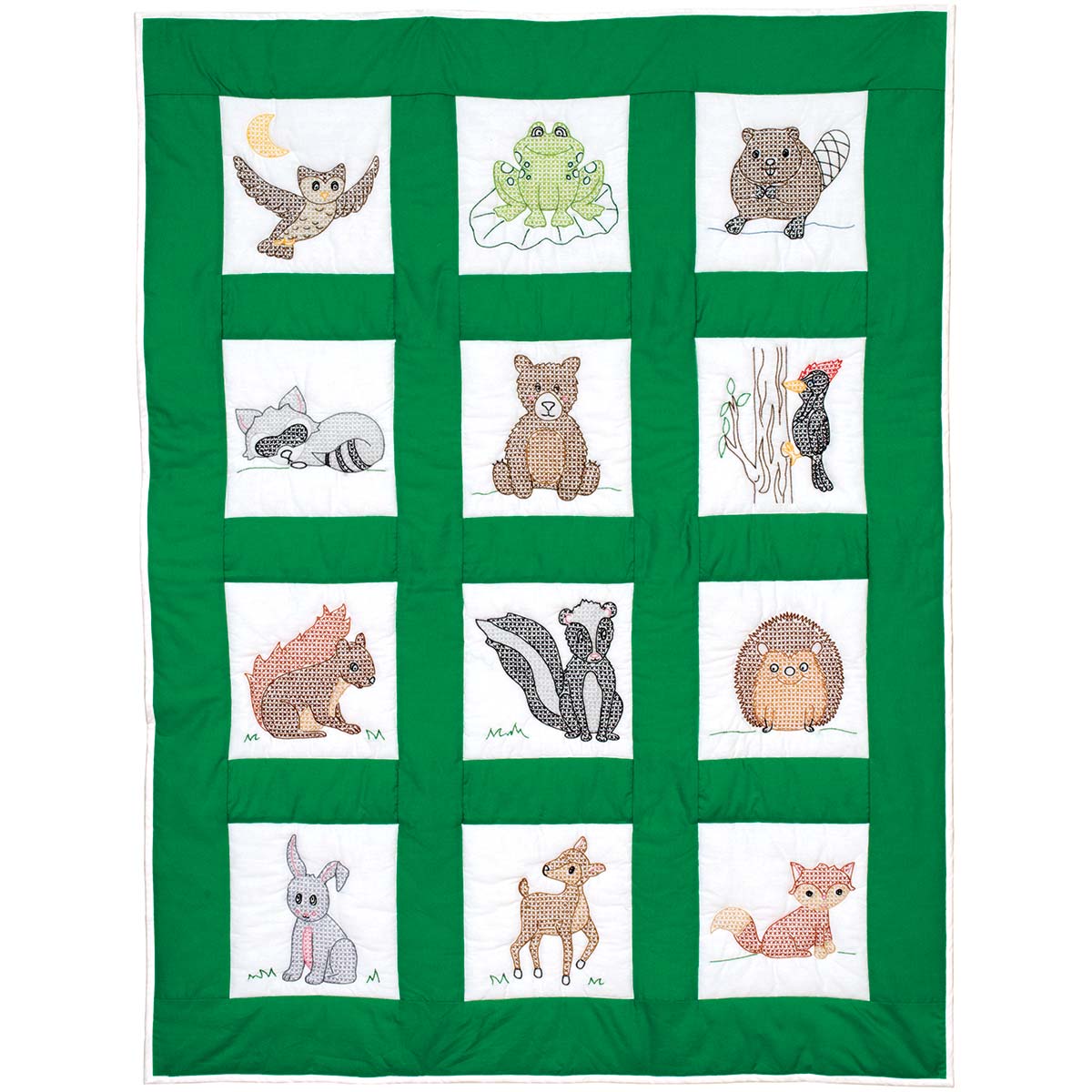 9" Nursery Quilt Blocks Needle Art
