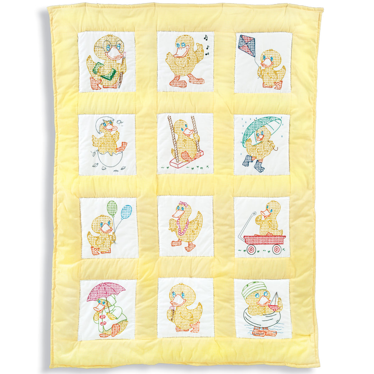 9" Nursery Quilt Blocks Needle Art