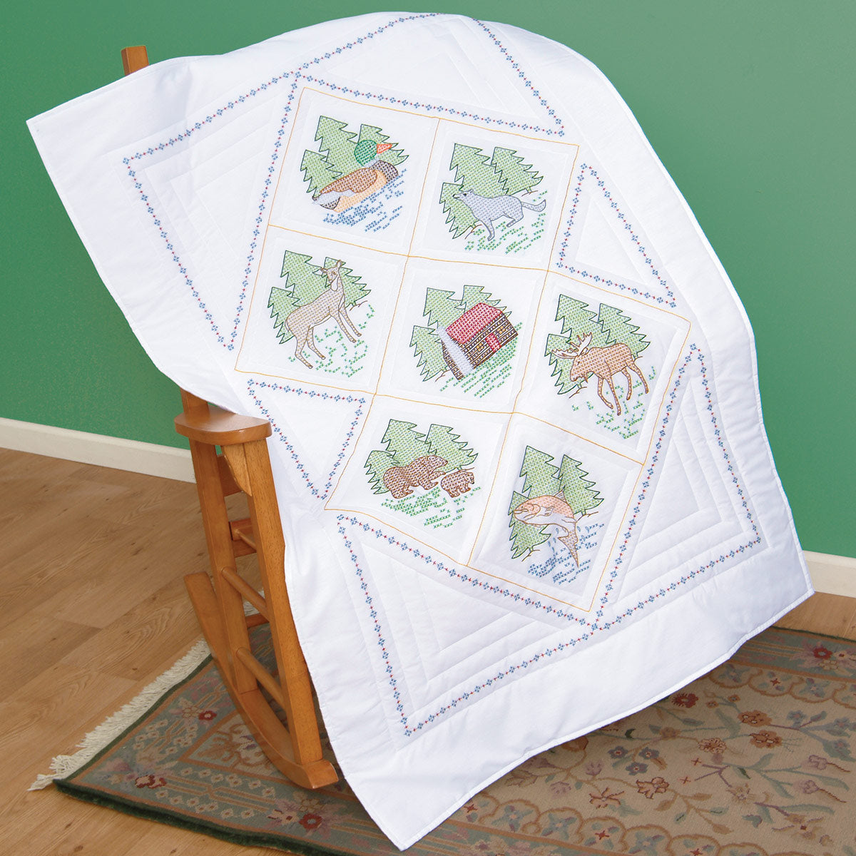 Lap Quilt Needle Art