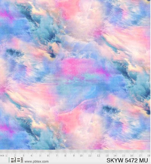 Colorful Sky 108" Wideback Fabric