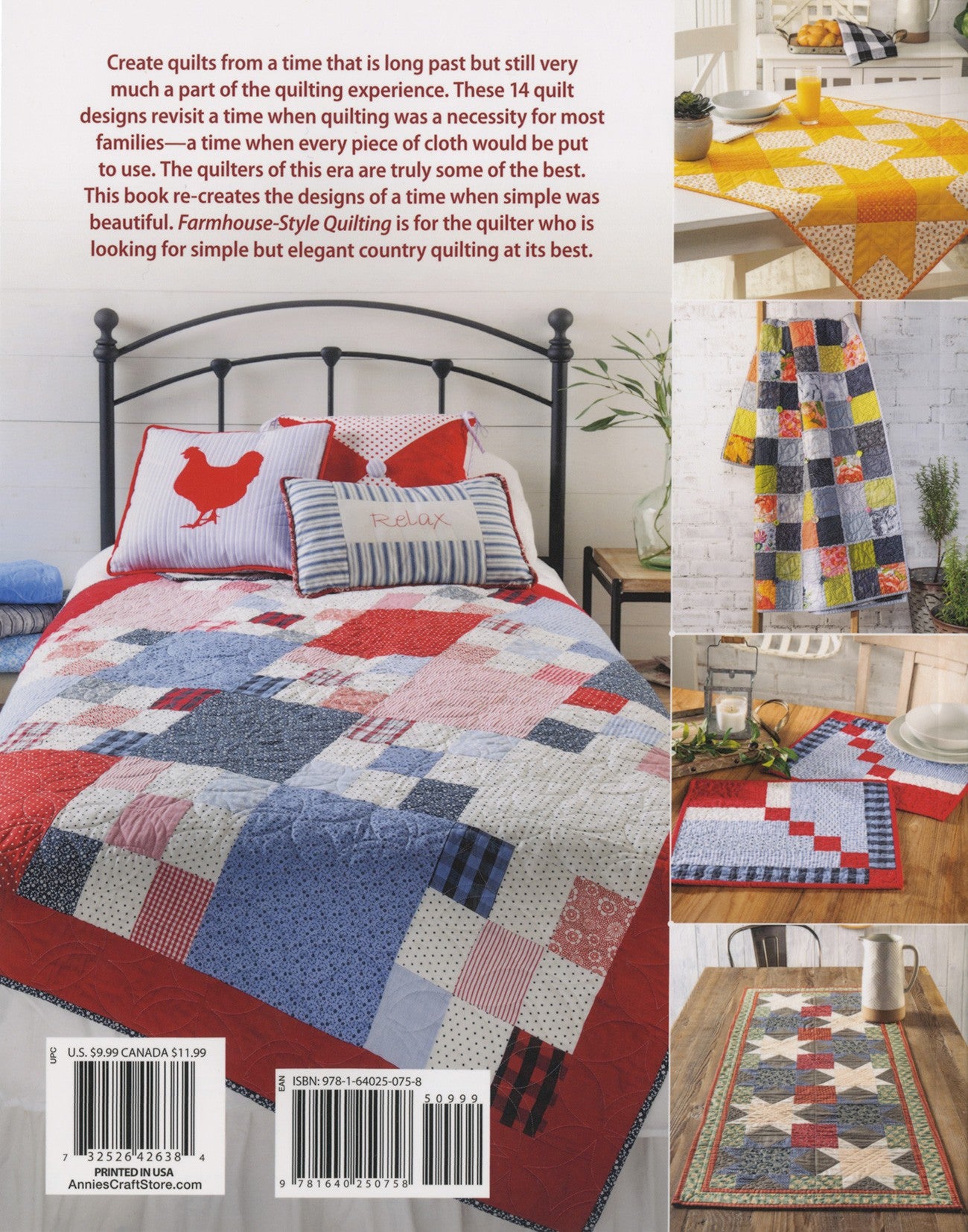 Farmhouse Style Quilt Book by Annie's Quilting