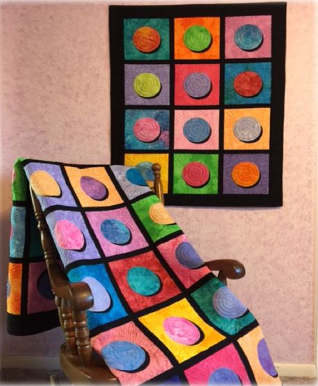 Circles and Shadows PDF Download Quilt Pattern by Always Quilts