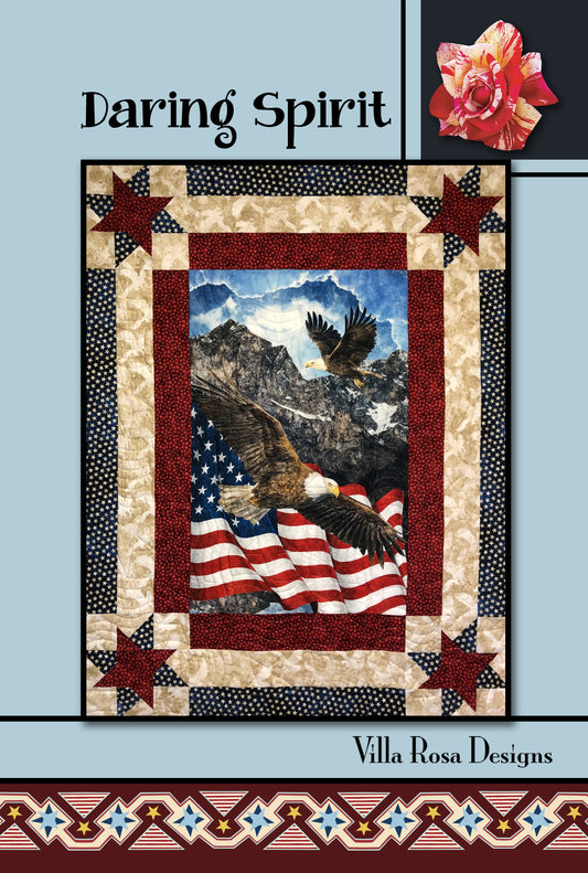 Daring Spirit PDF Quilt Pattern by Villa Rosa Designs
