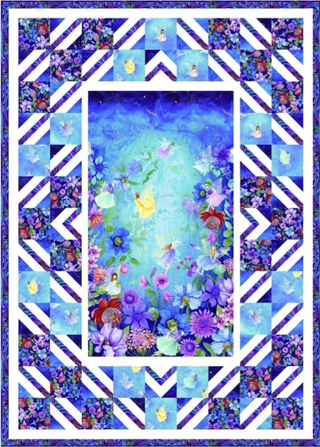 Fairy Garden PDF Download Quilt Pattern by Pine Tree Country Quilts