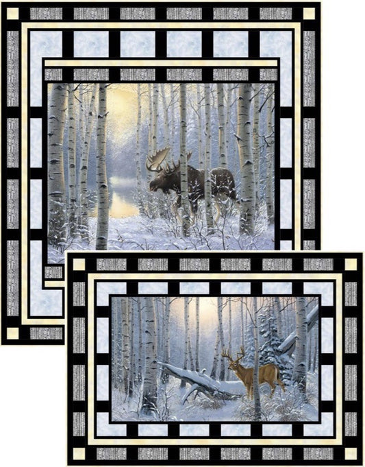 Framed and Finished ES PDF Download Quilt Pattern by Pine Tree Country Quilts