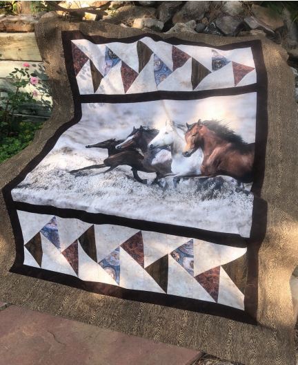 In Flight PDF Quilt Pattern by Quilting Renditions