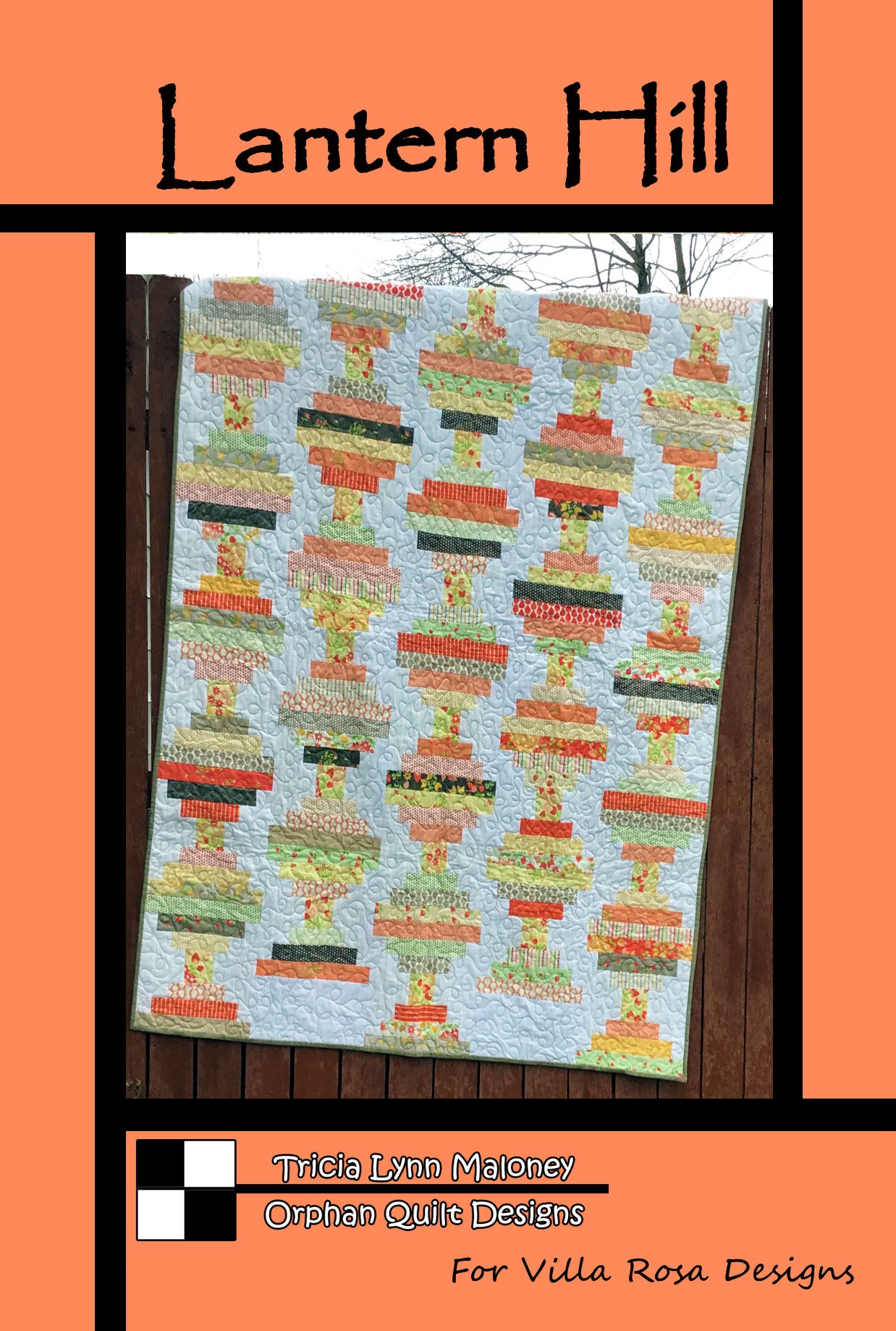 Lantern Hill PDF Quilt Pattern by Villa Rosa Designs